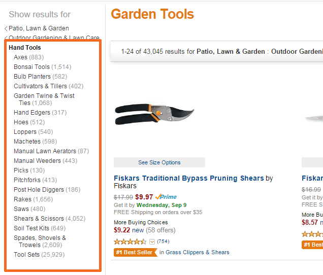 Amazon Garden Tool Seed Keywords